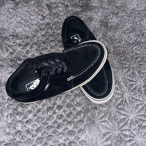 Vans junior 106 mock suede black